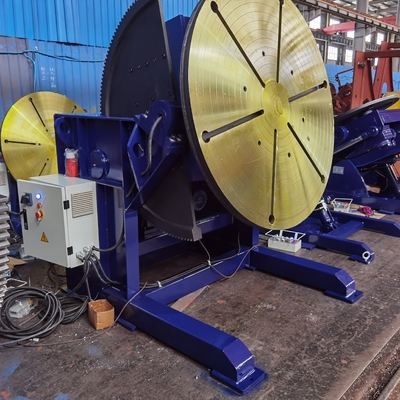 Tipo baixo da flange resistente de 3 Ton Table Top Welding Positioner único