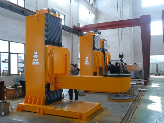3 linha central L tipo projeto do Positioner da soldadura que inclina a tabela de solda hidráulica