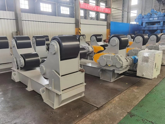 Fábrica de 100 Ton Self Aligned Welding Rotator que gerencie o rolo do plutônio