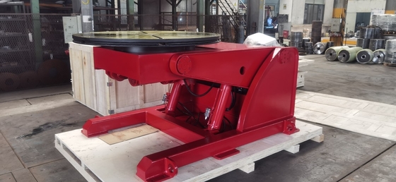 3 fabricantes de solda hidráulicos do manipulador da linha central que inclinam a tabela da soldadura de 5 toneladas