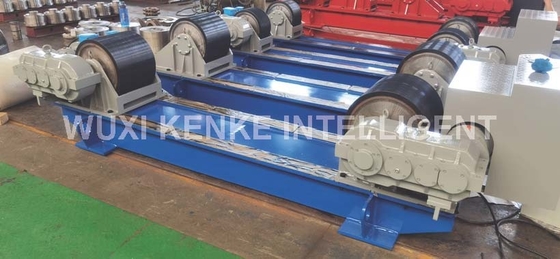Tipo fixo de solda do parafuso do tanque do rolo do plutônio de 40 Ton Conventional Welding Rotator Machine