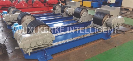 Tipo fixo de solda do parafuso do tanque do rolo do plutônio de 40 Ton Conventional Welding Rotator Machine