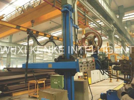 Tipo sistema 150kg do dever da luz da coluna e do manipulador da soldadura do crescimento da soldadura automática