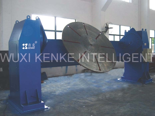 base dobro de gerencio de solda da tabela do Positioner de 10000kg TWS